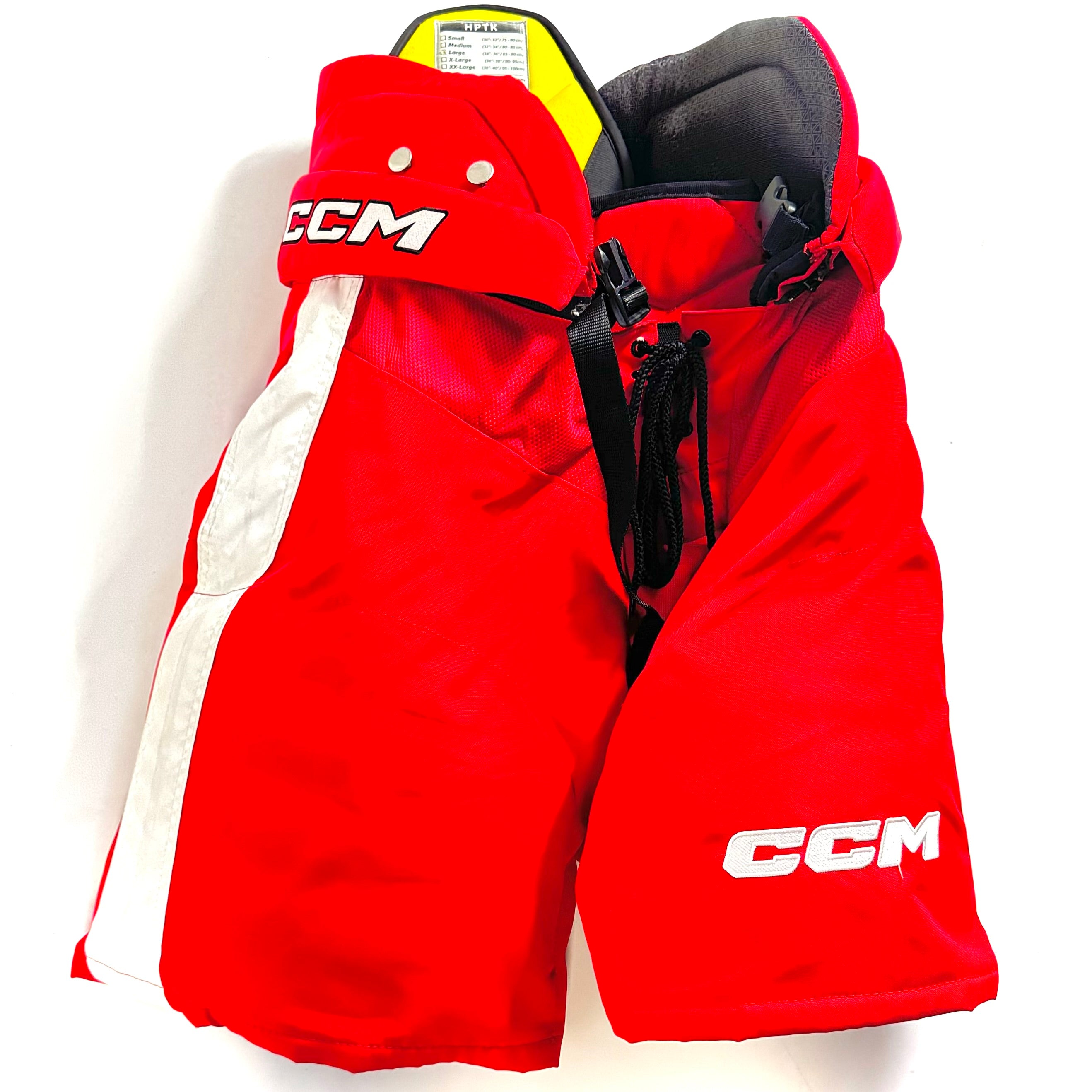 CCM HPTK - Pantalon OHL d'occasion (rouge/blanc) - Taille L